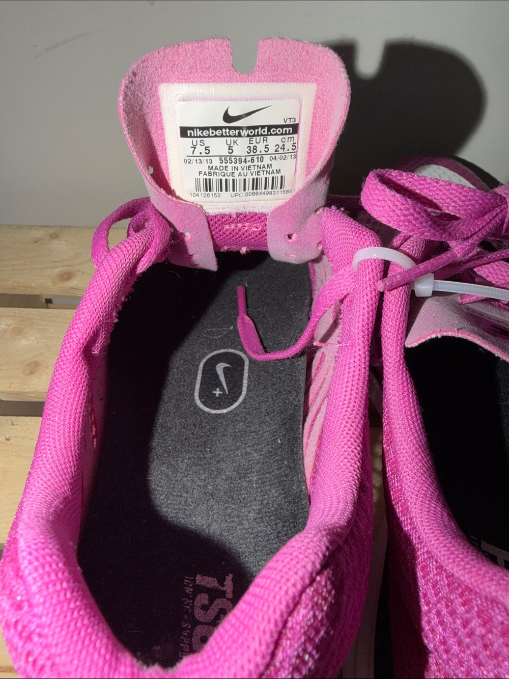 Nike Women's Lunar Speed Running Shoes Size US 7.5/ 24.5cm - Picture 5 of 9
